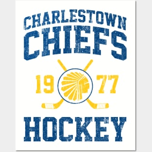 Charlestown Chiefs Hockey (Variant) Posters and Art